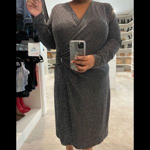 Calvin Klein faux wrap dress New with tags! 20W